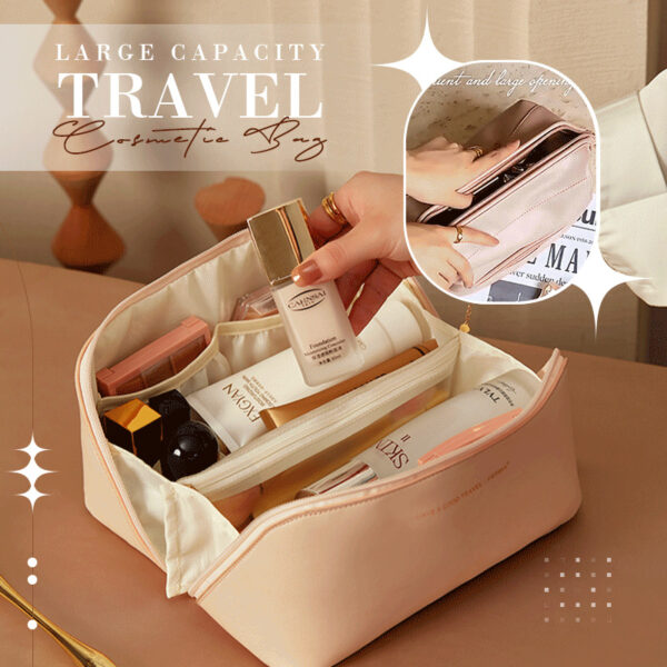 Travel Cosmetic Bag Large Capacity Multifunction Travel Cosmetic Bag Women Toiletries Organizer Female Storage Make Up Case Tool - Image 9