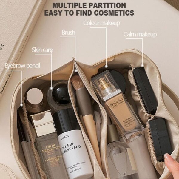 Travel Cosmetic Bag Large Capacity Multifunction Travel Cosmetic Bag Women Toiletries Organizer Female Storage Make Up Case Tool - Image 2